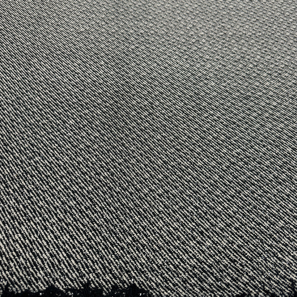 Tissu Tweed, Coton - Métallisé, Fizio