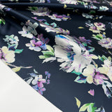 Tissu Drill, Filaments Polyester - Floral, Mika