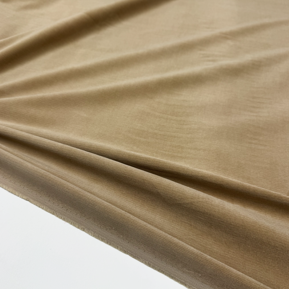 Tissu Velours Milleraies Stretch, Coton - Foresta
