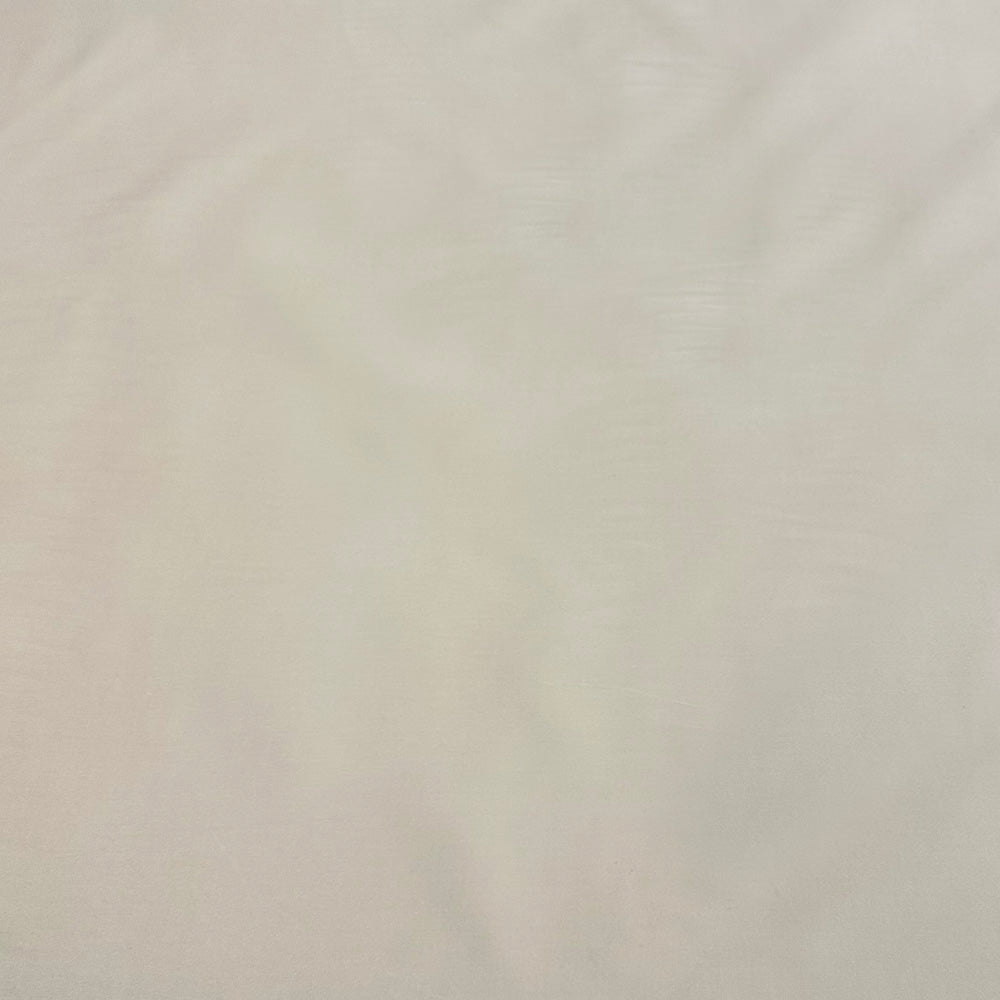 Tissu Velours Stretch Lisse, Coton - Creme, Avorio