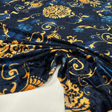 Tissu Velours Frappé - Baroque, Fravello