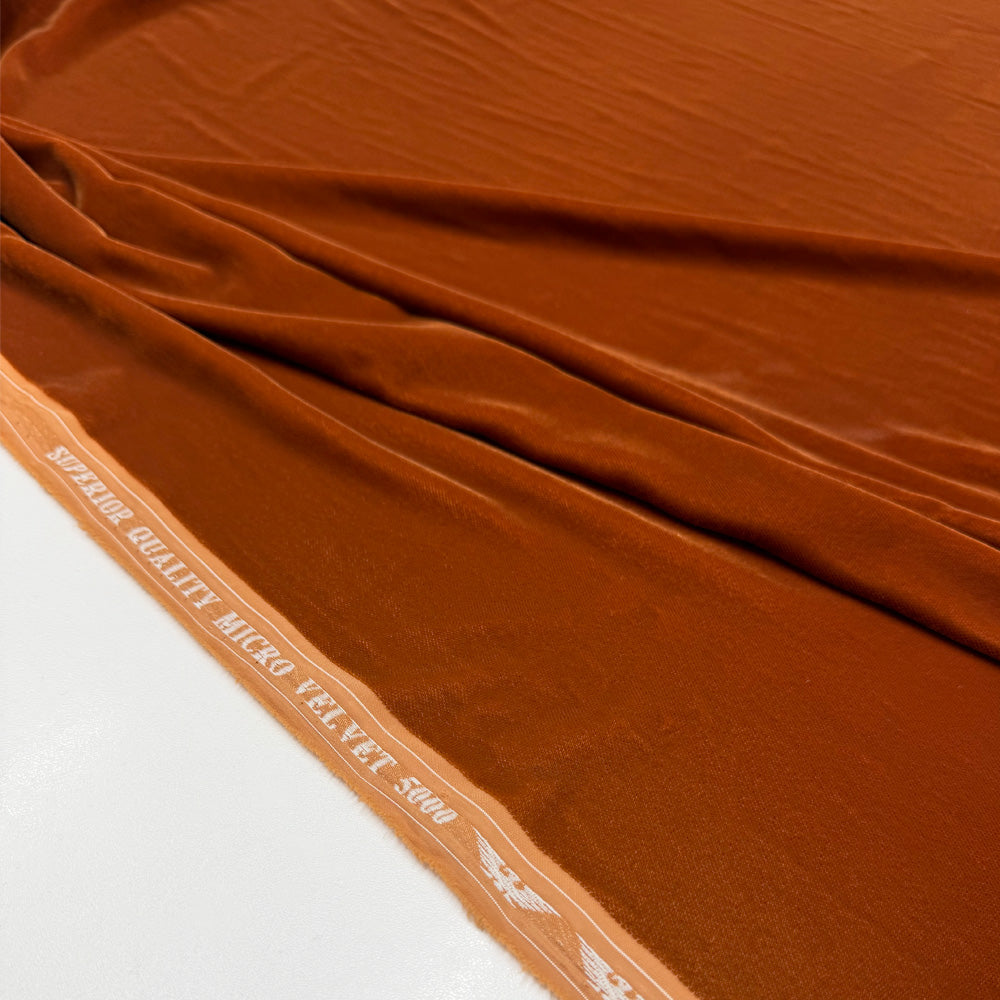 Tissu Micro-Velours - Divers col, Luna