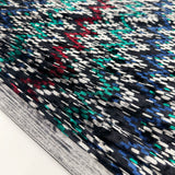 Tissu Velours Lisse Stretch - Géométrique, Lumiro