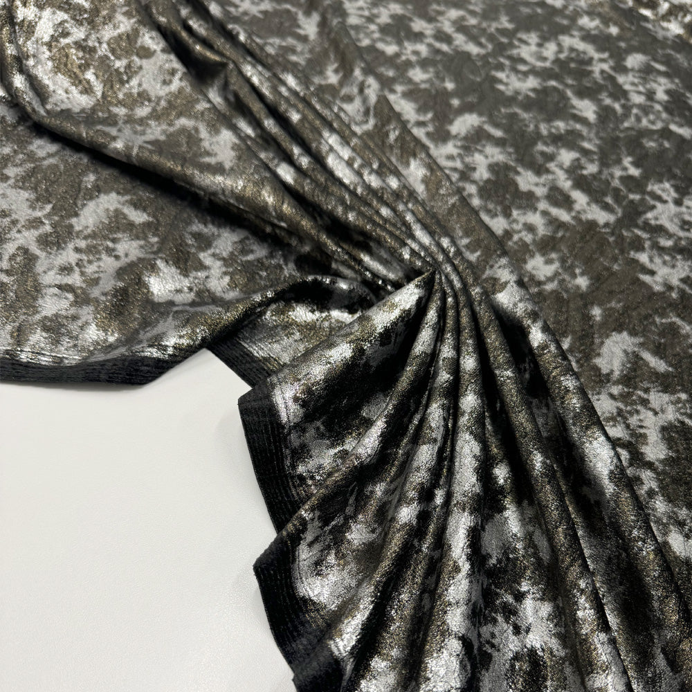 Tissu Velours stretch - Animalier, Vega