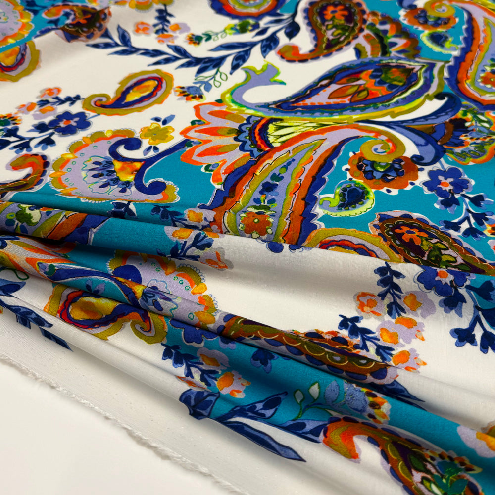 Tissu Popeline, Viscose - Luvizia