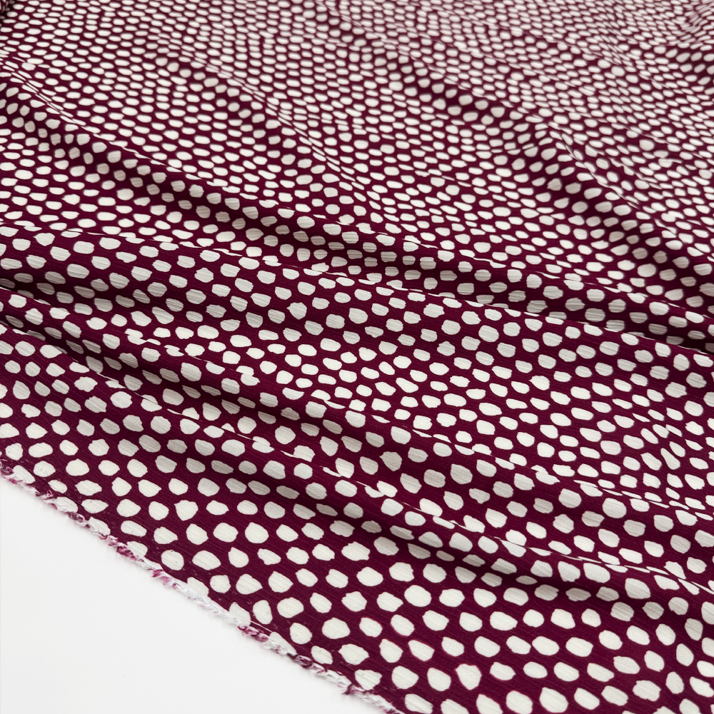 Tissu Viscose Crinkel - Lavera