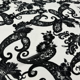 Tissu Voile, Soie Viscose - Cachemire, Elisabetta