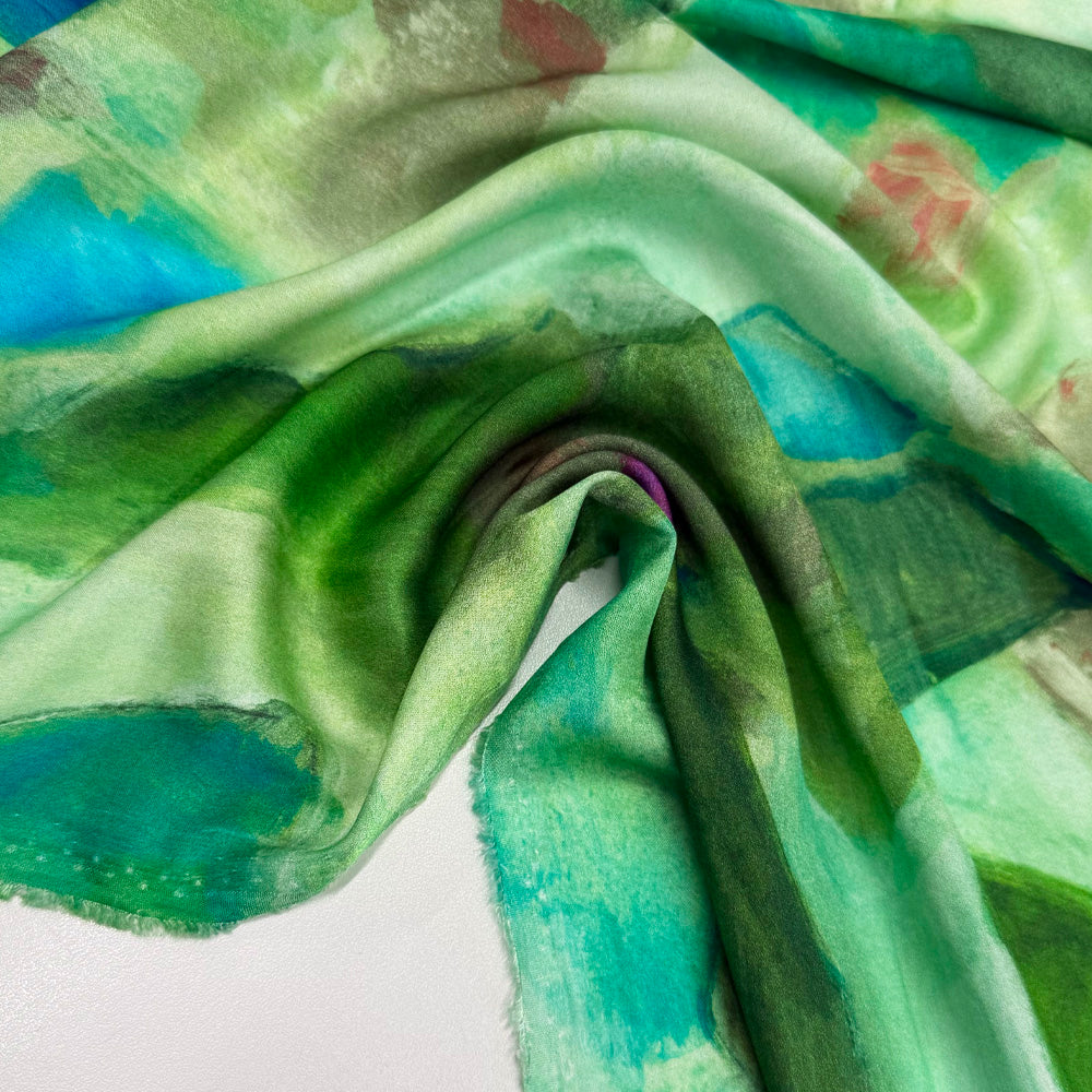 Tissu Satin, Soie Viscose - Divers coloris, Theoria