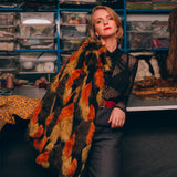 Tissu Fourrure Éco - Animalier, Ebano