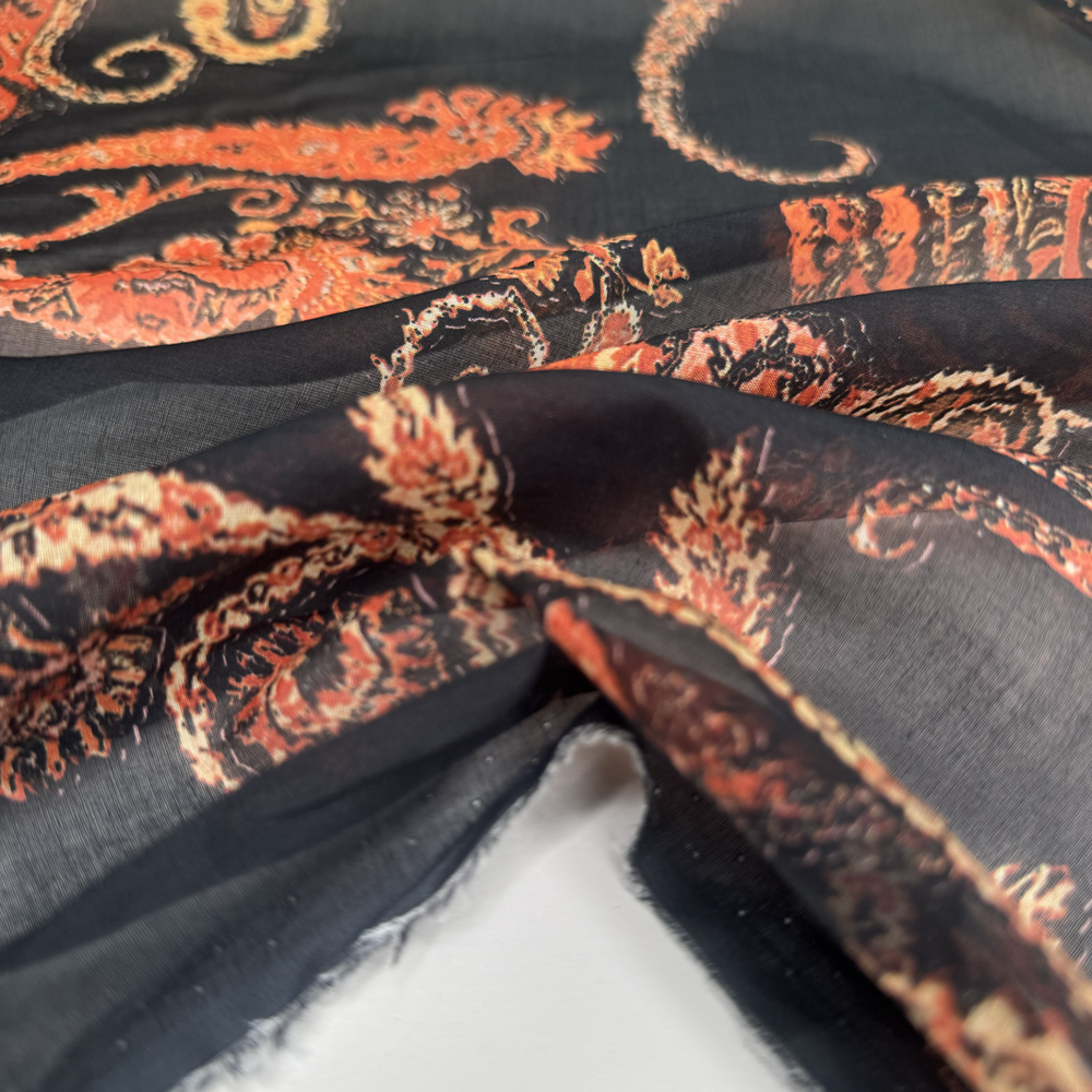 Tissu Voile, Coton - Sifflet