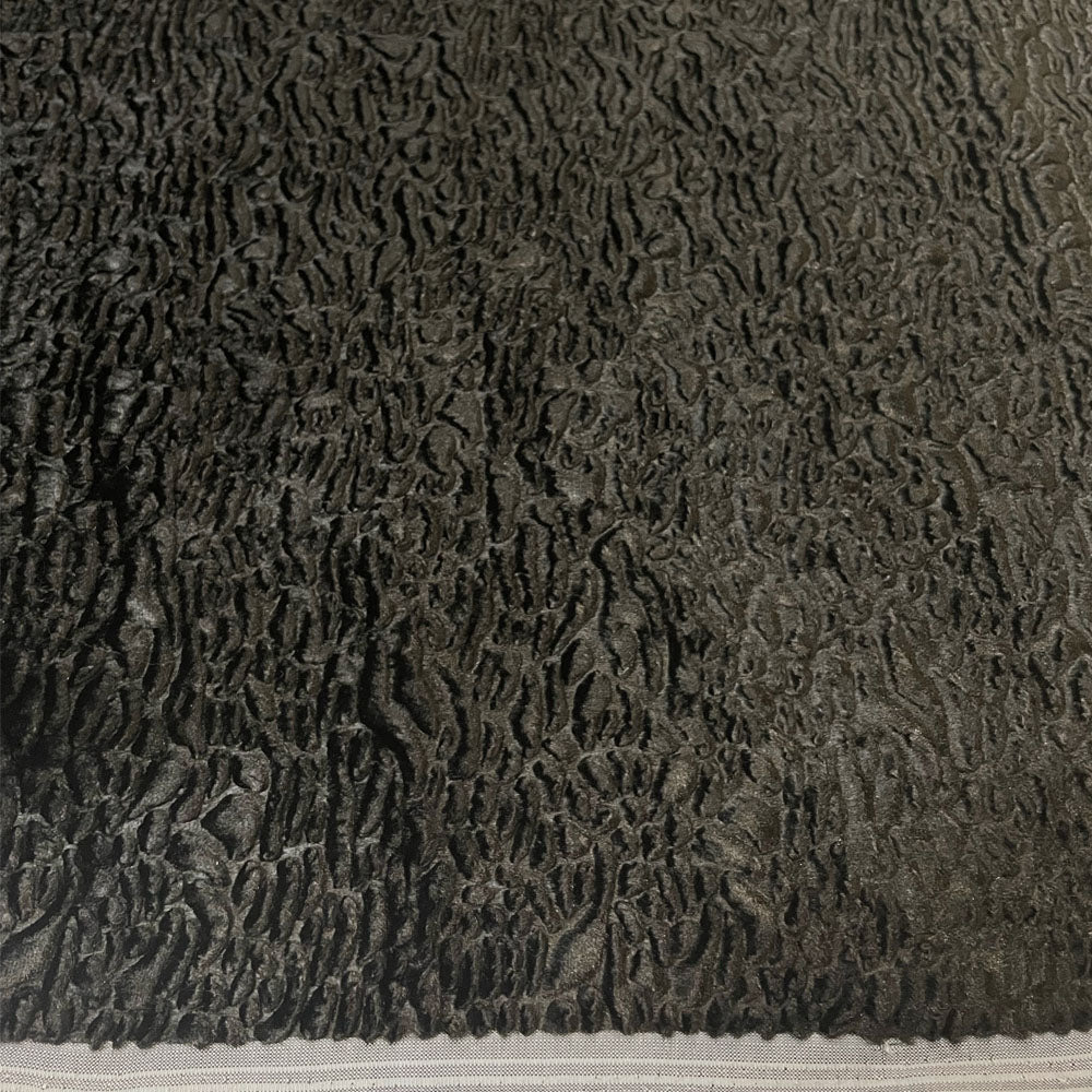 Eco fur, Astrakan - Black, Persiano