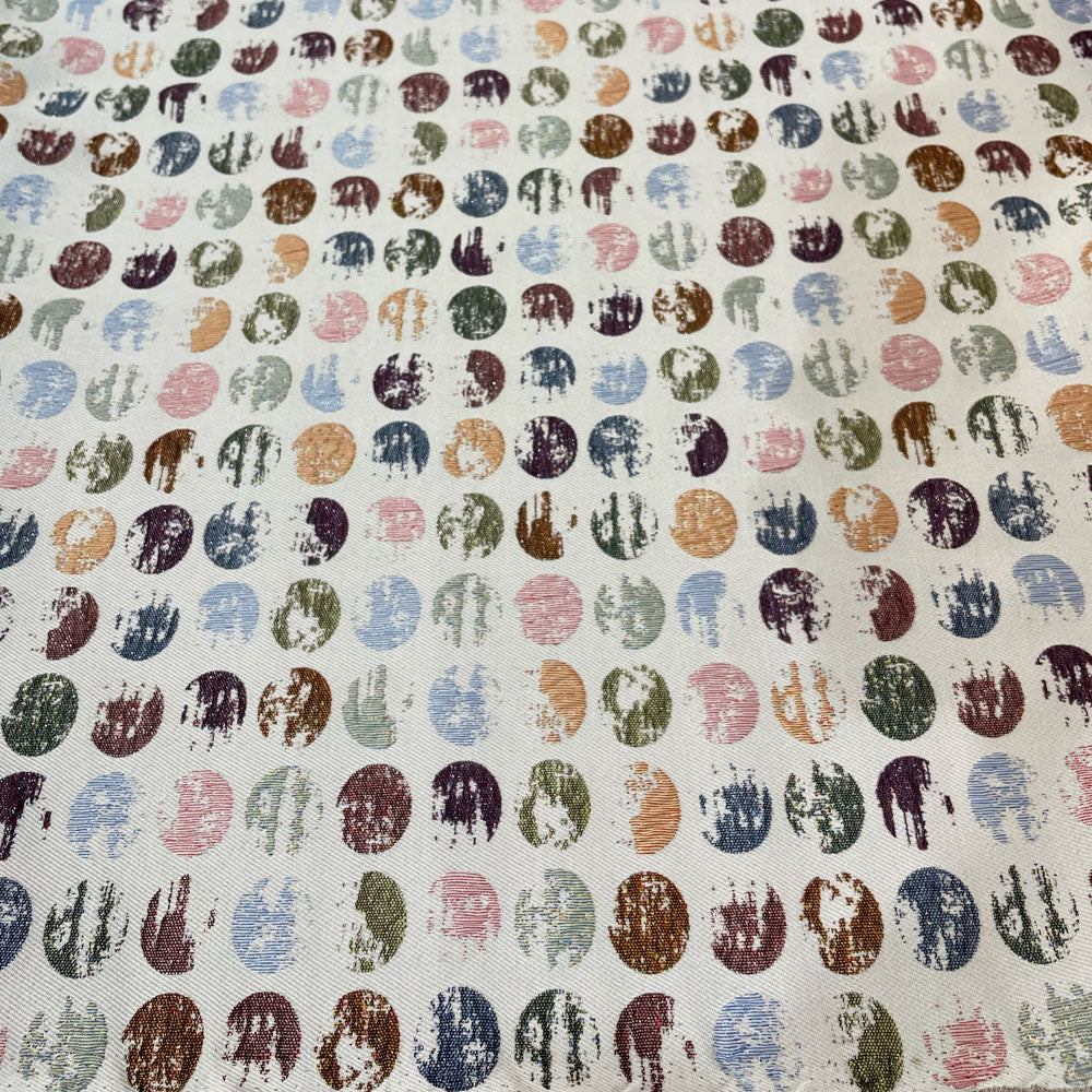 Tissu Jacquard, Coton - Métallisé, Respiro