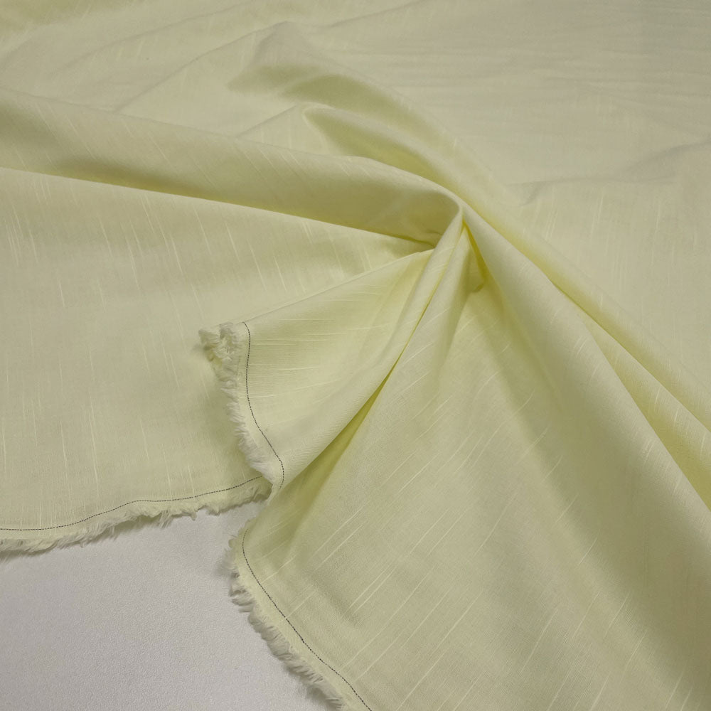 Tissu Flammé, Coton - Jaune, Alan