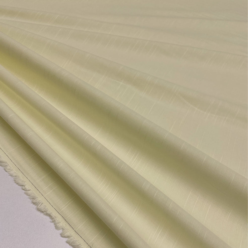 Tissu Flammé, Coton - Jaune, Alan