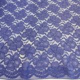 Lace fabric, viscose - Lavender, Giallo