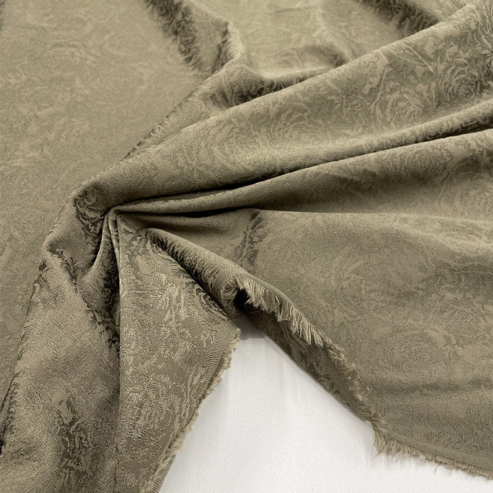 Tissu Jacquard, Coton - Floral, Mixco