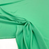 Fabric Crepe Green, to find now on en.tessuti.fr
