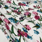 Tissu Remisé Satin, coton - Floral, Chupito