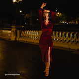 Tissu Velours Maille Stretch - Divers coloris, Tetro