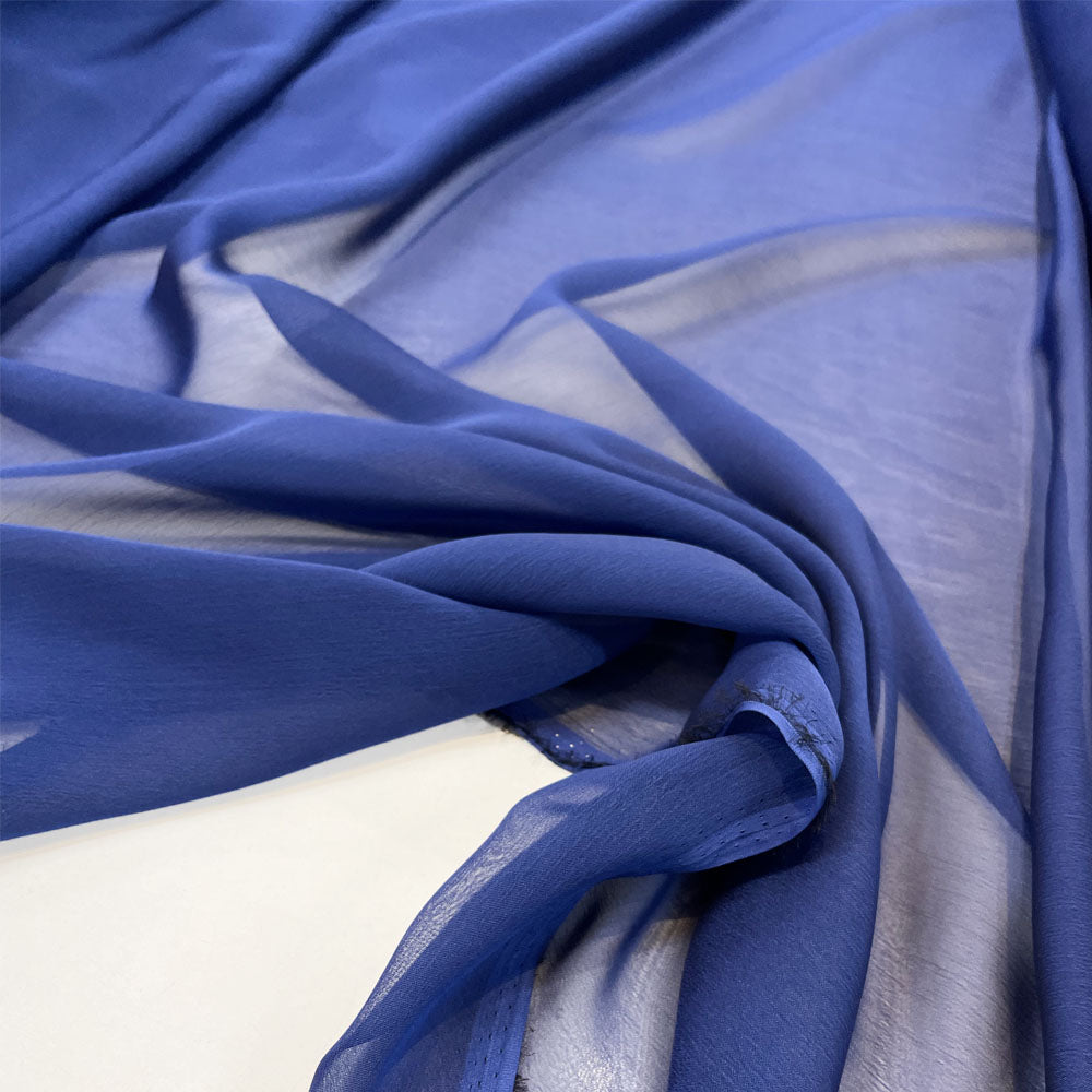 Tissu Mousseline Changeante - Divers col, Lampo