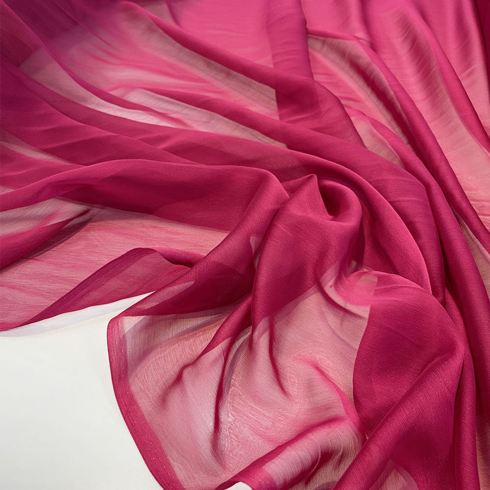 Tissu Mousseline Changeante - Divers col, Lampo