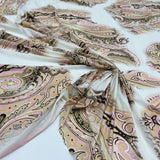 Tissu Jersey, Lycra Maillot Rayonne - Cachemire, Indiana