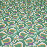 Tissu pongé, soie - Abstrait Géométrique, Lipari