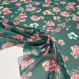 Imperfetto - Tissu mousseline, soie - Floral, Lisca