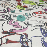 Tissu pongé, soie - Abstrait, Anonimo