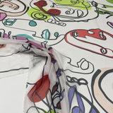 Tissu pongé, soie - Abstrait, Anonimo