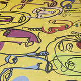 Tissu pongé, soie - Abstrait, Anonimo