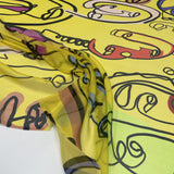 Tissu pongé, soie - Abstrait, Anonimo