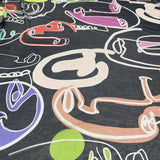 Tissu pongé, soie - Abstrait, Anonimo