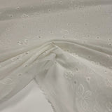 Tissu Brodé, Coton - Broderie anglaise, Sofia