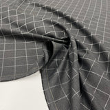 Tissu Tailleur, Viscose Stretch - Carreaux, Columbus