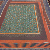 Carré Satin, Soie - Imprimé, Gocciato