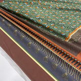 Carré Satin, Soie - Imprimé, Gocciato