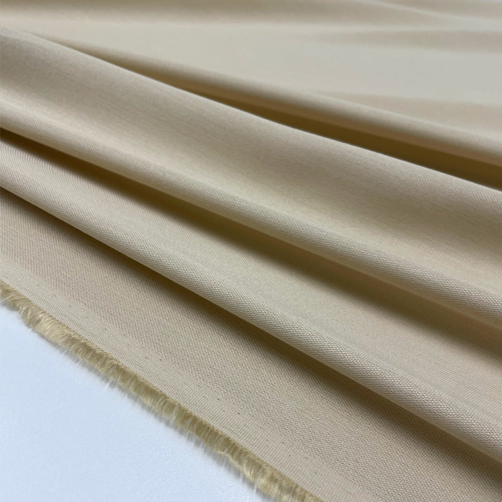 Tissu crêpe, viscose - Sable, Julio