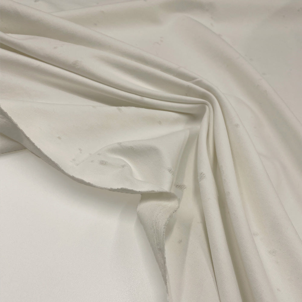 Tissu Denim Léger Stretch, Coton - Dévoré, Pio