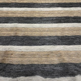 Tissu fourrure, poils courts - Rayé, Fantasia