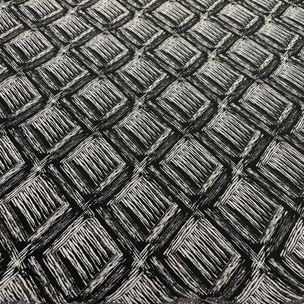 Tissu Jacquard, Coton - Métallisé, Bushwick