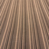 Tissu Maille Jersey - Rayé Marron, Beauregard