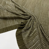 Tissu Plissé, mono-stretch - Métallisé, Milafoil