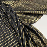 Pleated fabric, iron-on - Gold, Palladium