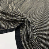 Tissu Plissé, mono-stretch - Métallisé, Milafoil