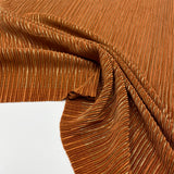 Tissu Plissé, mono-stretch - Métallisé, Milafoil