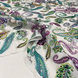 Tissu Rayonne - Cachemire, Indù