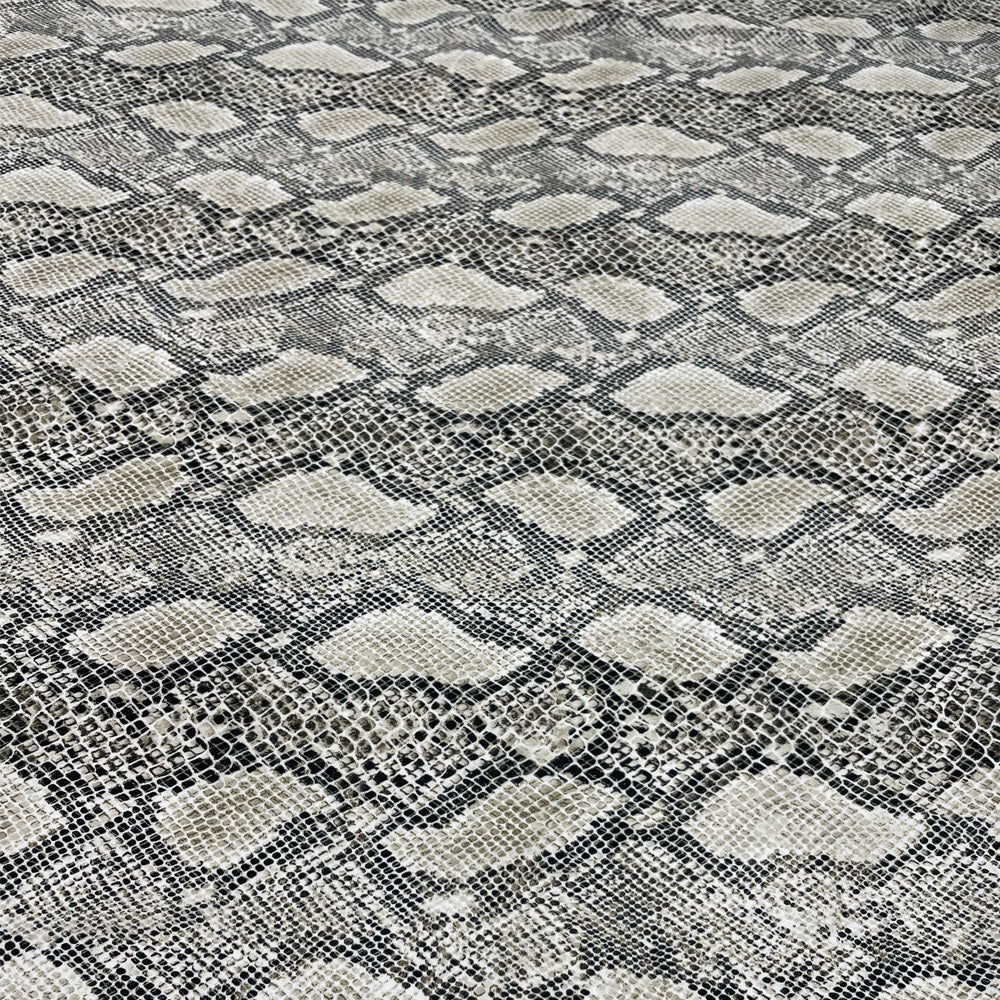 Tissu Satin, Polyester - Animalier, Serpente