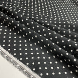 Charmeuse fabric, Silk - White pea, Odeon