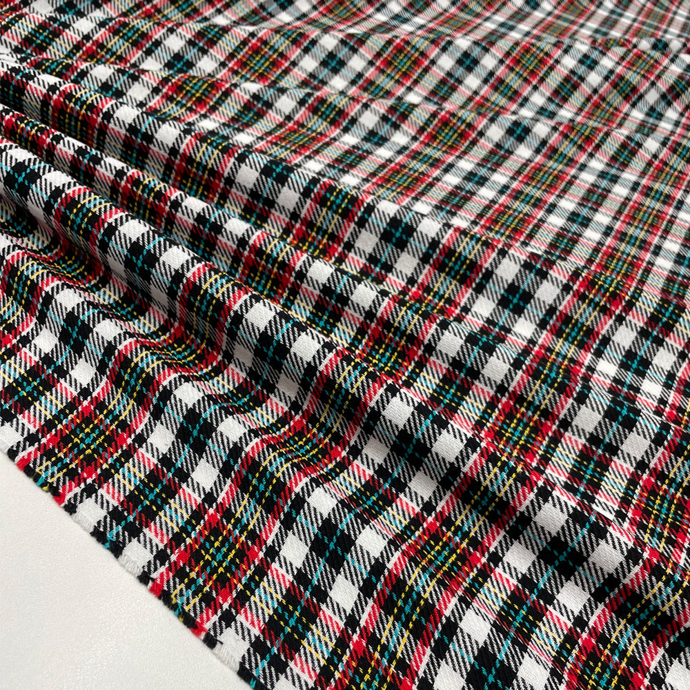 Tissu Laine - Tartan, Colorato